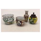 4 Pieces Asian Porcelain