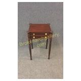 American Hepplewhite 2 Drawer Stand