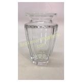 Tall Moser Glass Center Vase