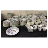 Approximately 148 Pieces Blue Danube