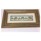 Moroccan Painting on Tile