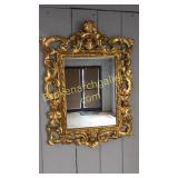 Carved Italian Gilded Mirror