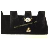 14k Yellow Gold and Diamond? Ring and Pendant