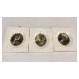 3 Miniature Paintings