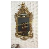 Carved & Gilded Italian Mirror