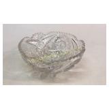 10" Cut Glass Bowl