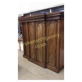 4 Door Flame Mahogany Wardrobe
