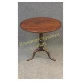 Period Walnut Tilt Top Tea Table