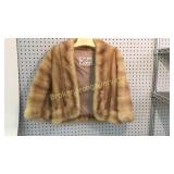 Natural Mink Capelet