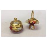 Bohemian Cranberry Overlay