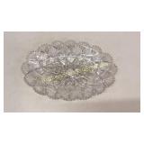 Cut Glass Tray