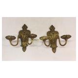 Pair Deco Wall Sconce