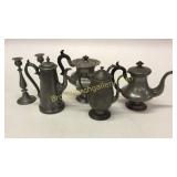 6 Pieces Pewter