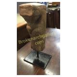 Carved Stone Corbel on Stand