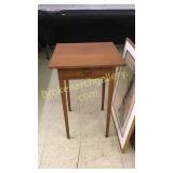 Cherry One Drawer Stand