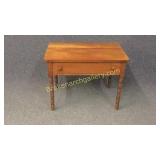 1 Drawer Walnut Work Table