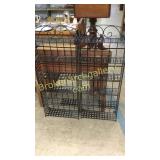 Pair metal Display Shelves