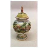 Capodimonte Lidded Urn