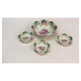 R.S. Prussia Berry Bowl Set