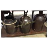 3 Pieces Assorted Pottery