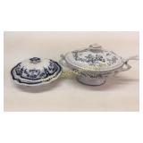 2 English Ironstone Tureens
