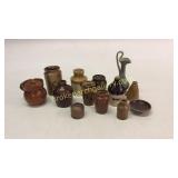 13 Pieces Small Pottery
