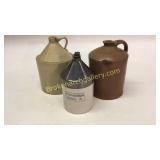3 Whiskey Jugs