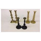 3 Pair Candleholders