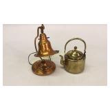 Deco Copper Lamp, Brass Kettle