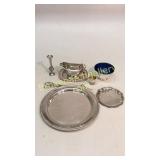 8 Pieces Silver Plate