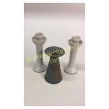 Ben Owen Candlesticks, Seagrove Vase