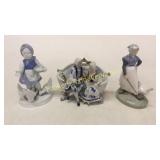 Royal Copenhagen, KPM, Bavaria Figurines