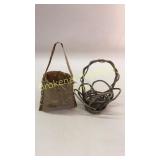 Bark Basket, Woven Vine Basket