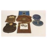 7 Varied Insurance Wall Plaques