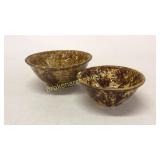 2 Bennington Style Bowls