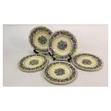 5 Crown Ducal Florentine Plates