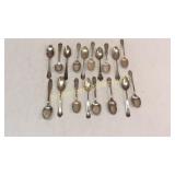 18 Mostly Sterling Spoons