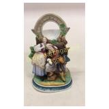 Painted Bisque Watch Stand