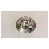 English Silver Inkwell