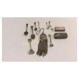 11 Articles Mixed Sterling, English Silver