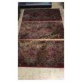 3 Vintage Karastan Throw Rugs