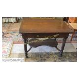 Tiger Oak Writing Desk
