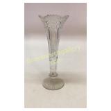 Tall Cut Glass Vase
