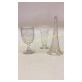 Webb Intaglio Vase, Ambrosia Stem, Lily Stem