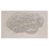Cut Glass Tray