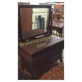 Monumental Oak Dresser