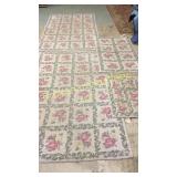 4 Assorted Hooked Rugs 2 Area, 2 Throw