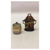 Bennington and Dalton Tobacco Jars