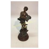 Bronze Statue Signed J. Gardner