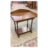 Folky Handmade Walnut Washstand